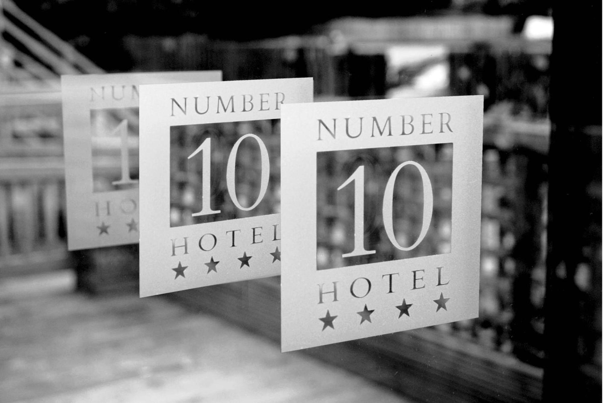 Number 10 Hotel Glasgow Eksteriør billede