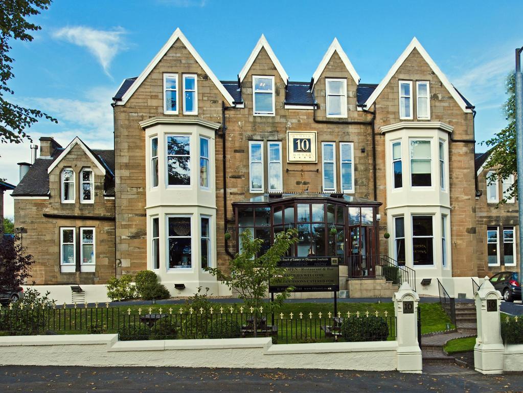 Number 10 Hotel Glasgow Eksteriør billede