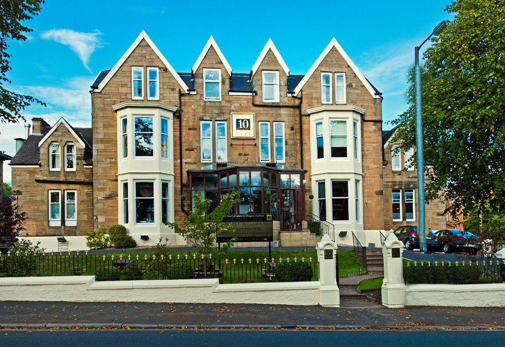 Number 10 Hotel Glasgow Eksteriør billede
